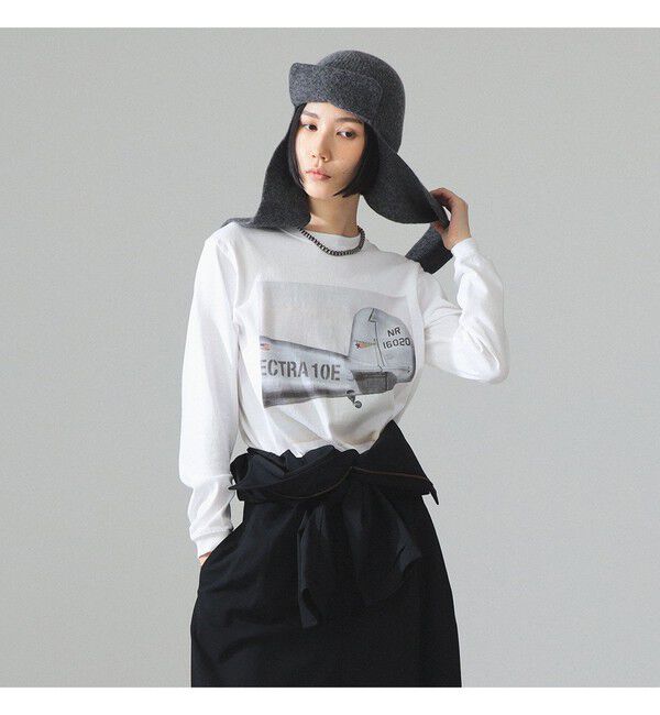 BEAMSBOY「【別注】HEAR MY NAME &times; maturely / プリント ロング スリーブ」|Tシャツ・カットソー|WHITE
