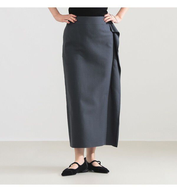 Demi-Luxe BEAMS 「AK+1 / ウィンター コットン スカート」|スカート|CHARCOAL.GREY