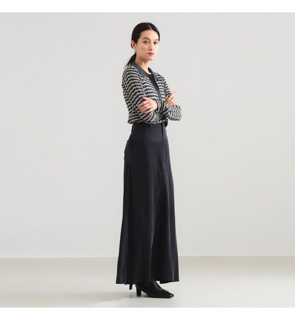 Demi-Luxe BEAMS 「キュプラ バックヨーク スカート」|スカート|