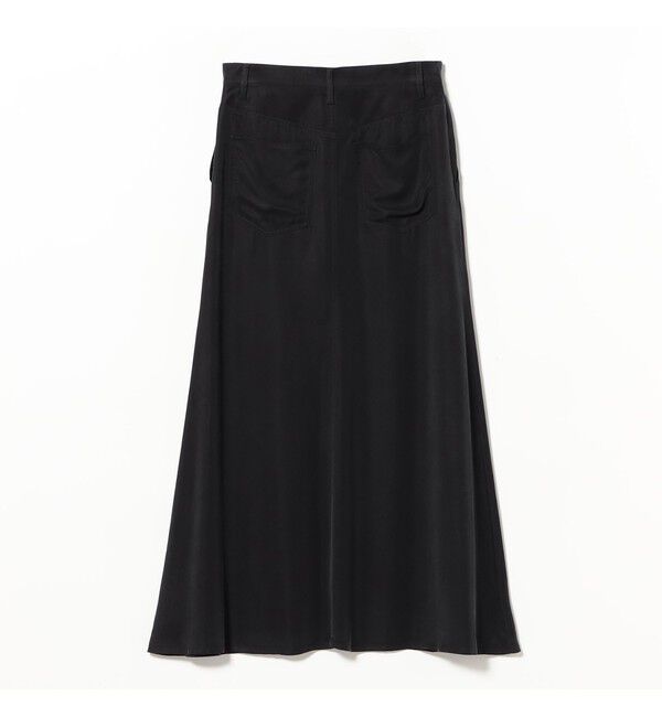 Demi-Luxe BEAMS 「キュプラ バックヨーク スカート」|スカート|