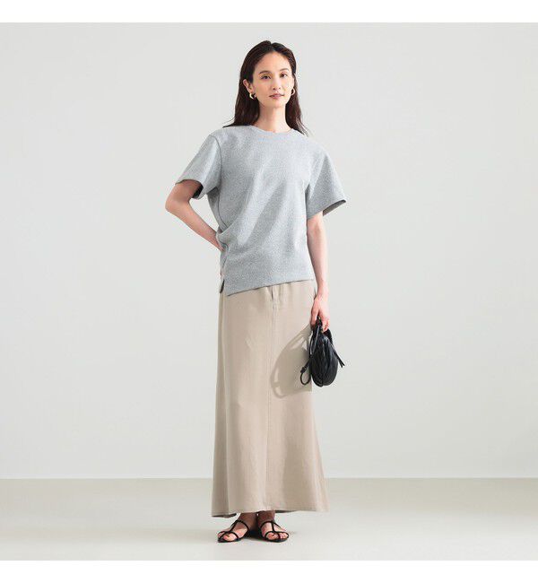 Demi-Luxe BEAMS 「キュプラ バックヨーク スカート」|スカート|