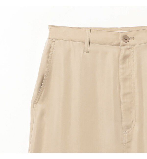 Demi-Luxe BEAMS 「キュプラ バックヨーク スカート」|スカート|