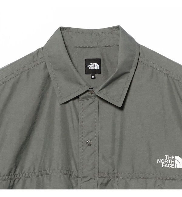 BEAMS「BEAMS｜THE NORTH FACE / S/S Nuptse Shirt｜ナイロン｜はっ水｜軽量｜アウトドア」|シャツ・ブラウス|