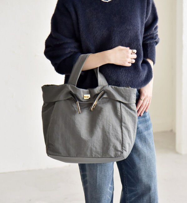quaranciel「【累計販売1万点突破】quaranciel: ベルトデザイン 2way トートバッグ（A4対応）」|トートバッグ|