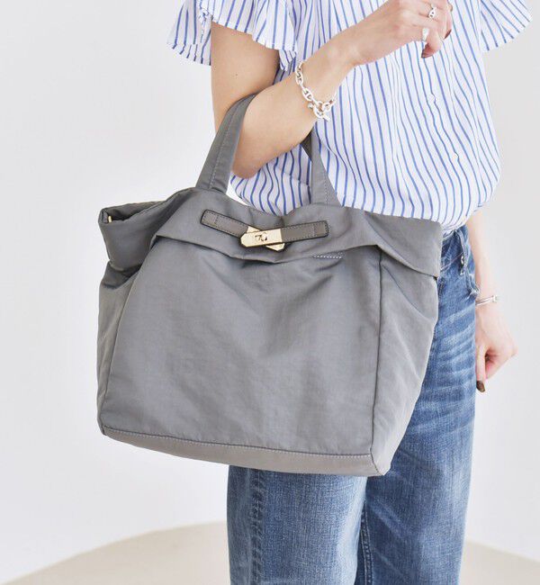 quaranciel「【累計販売1万点突破】quaranciel: ベルトデザイン 2way トートバッグ（A4対応）」|トートバッグ|