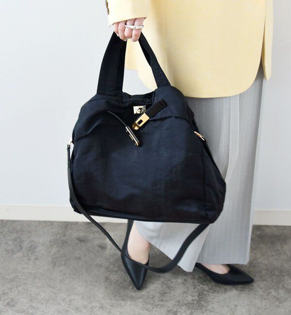 quaranciel「【累計販売1万点突破】quaranciel: ベルトデザイン 2way トートバッグ（A4対応）」|トートバッグ|