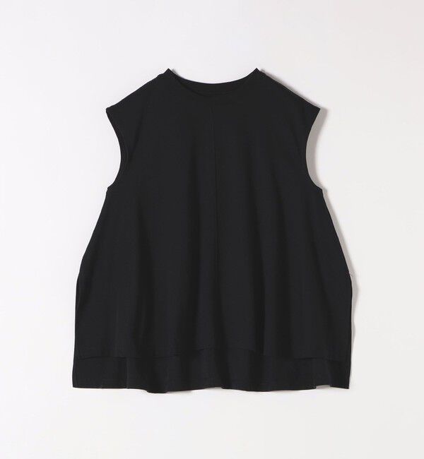 SHIPS any「SHIPS any:〈接触冷感/汗染み防止加工/洗濯機可能〉Aライン フレンチスリーブ TEE」|Tシャツ・カットソー|