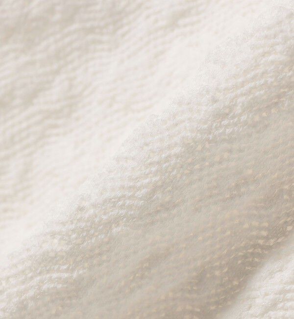 quaranciel「quaranciel:〈手洗い可能〉透かし編み ポロ ニット プルオーバー」|ニット・セーター|