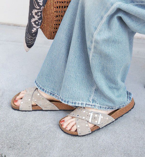 SHIPS for women「【SHIPS EXCLUSIVE】BIRKENSTOCK:SIENA RIVET」|サンダル|ベージュ