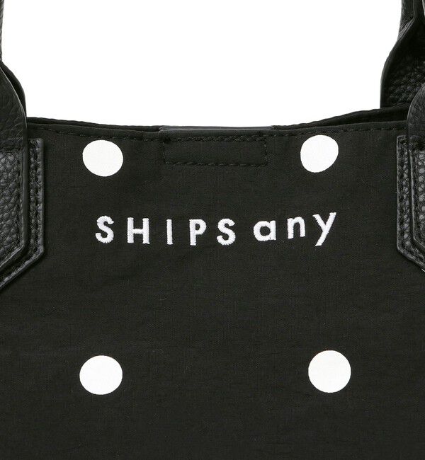 SHIPS any「SHIPS any:〈撥水加工〉A4 ドット 2WAY トートバッグ」|トートバッグ|