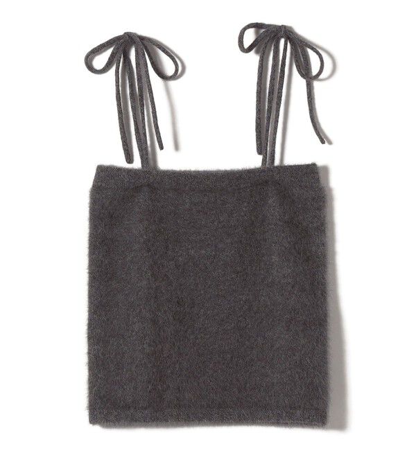 SHIPS for women「《予約》杢 フォックス カシミヤ チューブ トップ」|キャミソール|