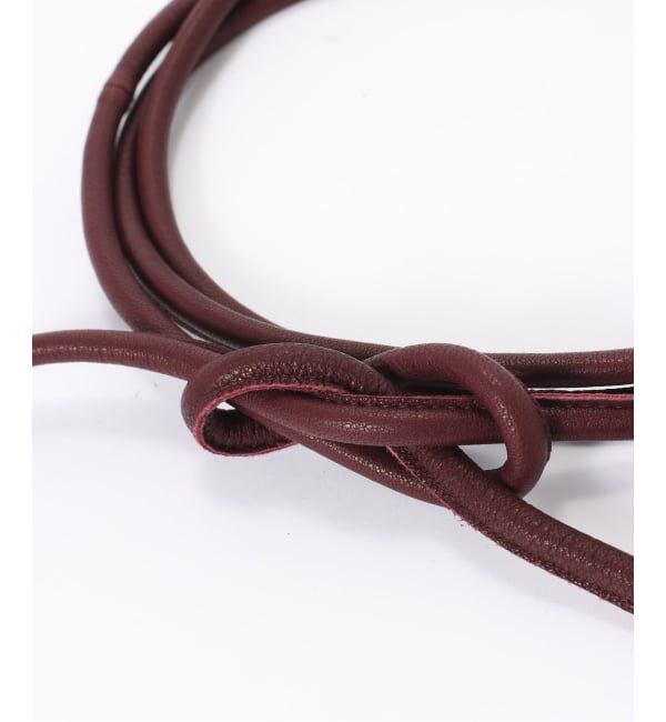 VERMEIL par iena「GIANI BELTS ジャンニ ベルト LambSkin Belts CINTURA FILO」|ベルト|