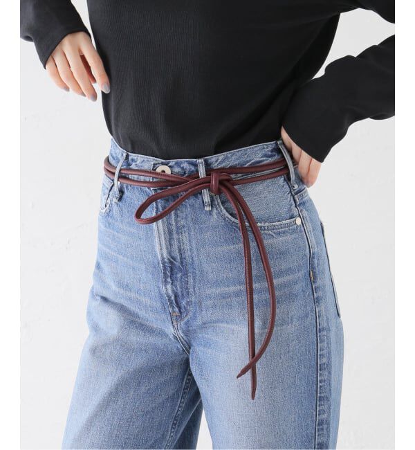 VERMEIL par iena「GIANI BELTS ジャンニ ベルト LambSkin Belts CINTURA FILO」|ベルト|