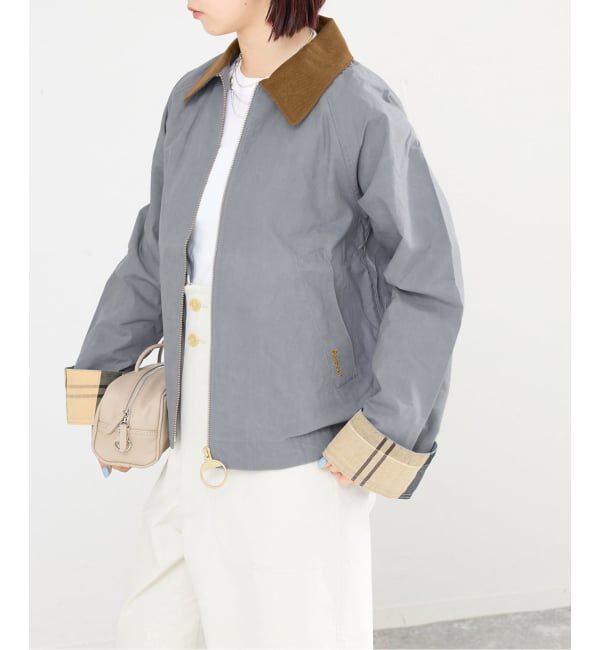 IENA「Barbour/バブアー CATLIN CASUAL JK ジャケット LCA0392GN31/GY5」|その他|グレーA
