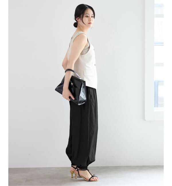 IENA「ウォッシャブルタフタバルーンパンツ」|その他|