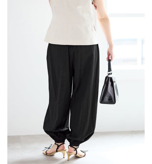 IENA「ウォッシャブルタフタバルーンパンツ」|その他|