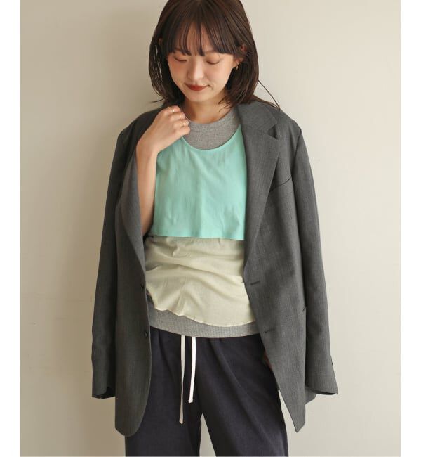 SLOBE IENA「《3枚セット》Plus by ONIT/オニット SLOBE別注 3セットタンクトップ」|タンクトップ|