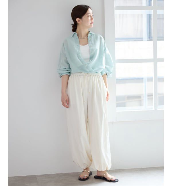 IENA「《追加》ラミーリヨセル2wayシャツ」|シャツ・ブラウス|