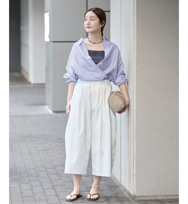IENA「《追加》ラミーリヨセル2wayシャツ」|シャツ・ブラウス|