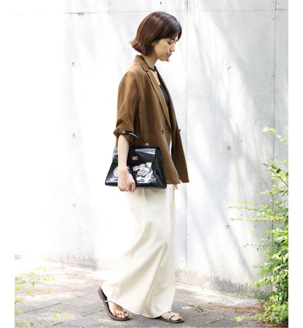 IENA「upper hights/アッパーハイツ THE LAZY LIAM パンツ 120319102」|チノ|