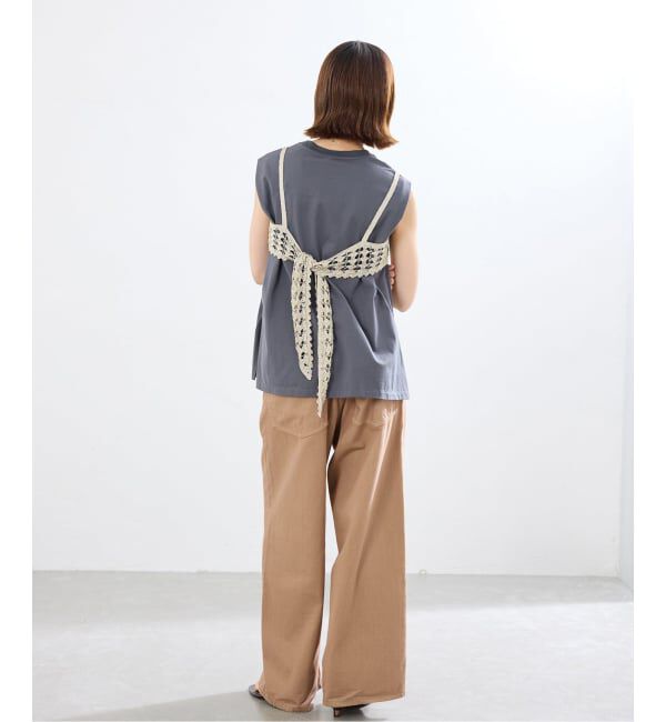 IENA「upper hights/アッパーハイツ THE LAZY LIAM パンツ 120319102」|チノ|