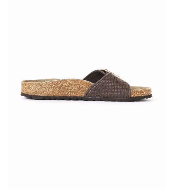 IENA「BIRKENSTOCK/ビルケンシュトック MADRID BIG BUCKLE RAFFIA サンダル 1031419」|サンダル|