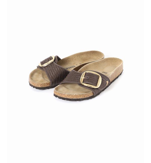 IENA「BIRKENSTOCK/ビルケンシュトック MADRID BIG BUCKLE RAFFIA サンダル 1031419」|サンダル|