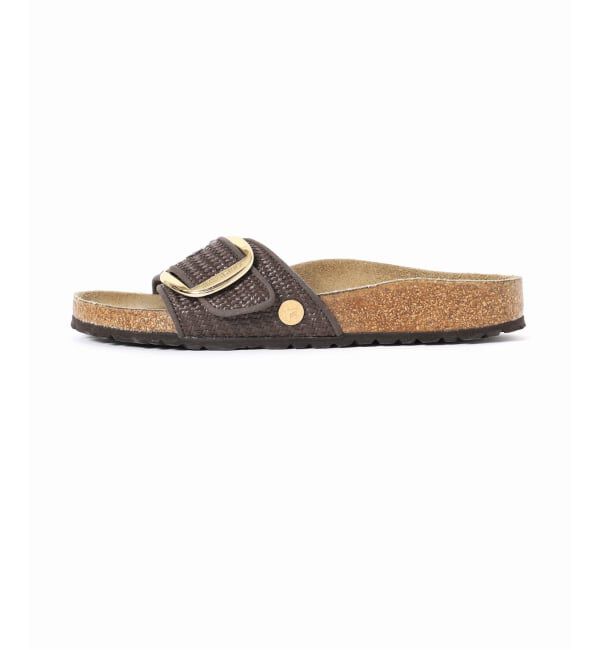 IENA「BIRKENSTOCK/ビルケンシュトック MADRID BIG BUCKLE RAFFIA サンダル 1031419」|サンダル|