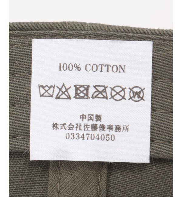 IENA「LOOSE JOINTS/ルーズ・ジョインツ SPECTATOR CULTURAL SCAVENGE キャップ」|キャップ・キャスケット|