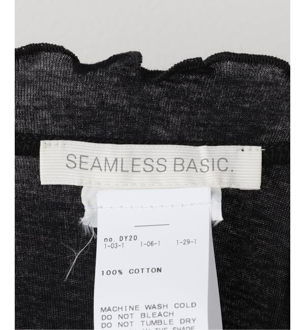 IENA LA BOUCLE「《追加》seamless basic./シームレスベーシック Flounce タンクトップ」|タンクトップ|