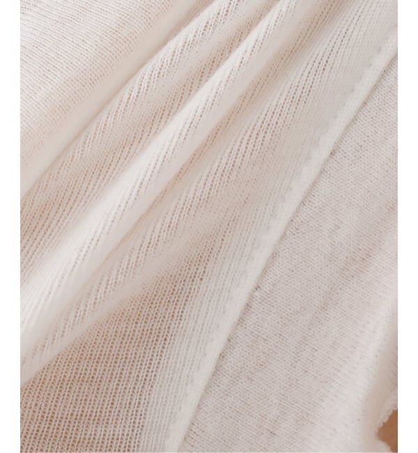IENA LA BOUCLE「《追加》seamless basic./シームレスベーシック Flounce タンクトップ」|タンクトップ|