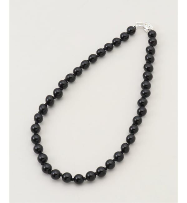 IENA「《追加》EO/イオ ROUND STONE NECKLACE ネックレス BO26SS-56」|ネックレス|