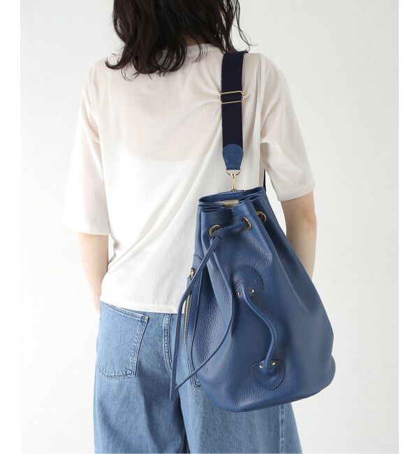 IENA「YOUNG&OLSEN/ヤングアンドオルセン for IE Sac Marine バッグ」|ショルダー・メッセンジャー|