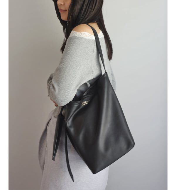 SLOBE IENA「《WEB限定/追加2》ANTONELLO MASI SLOBE別注 バケツバッグ LUANA」|ショルダー・メッセンジャー|