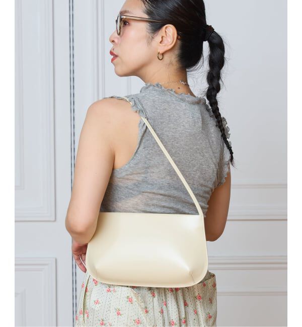 IENA LA BOUCLE「《追加2》seamless basic. シームレスベーシック Flounce タンクトップ」|タンクトップ|