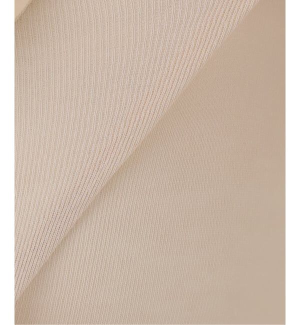 IENA LA BOUCLE「《追加2》seamless basic. シームレスベーシック Flounce タンクトップ」|タンクトップ|