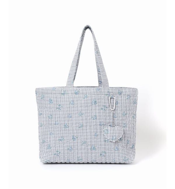 SLOBE IENA「《WEB限定/追加3》Margaux Dereume &times; SLOBE キルティングトートバッグ」|トートバッグ|