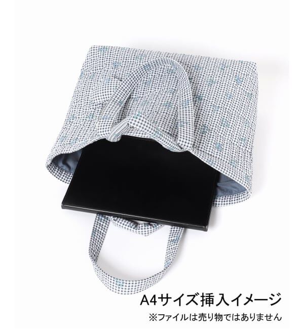 SLOBE IENA「《WEB限定/追加3》Margaux Dereume &times; SLOBE キルティングトートバッグ」|トートバッグ|