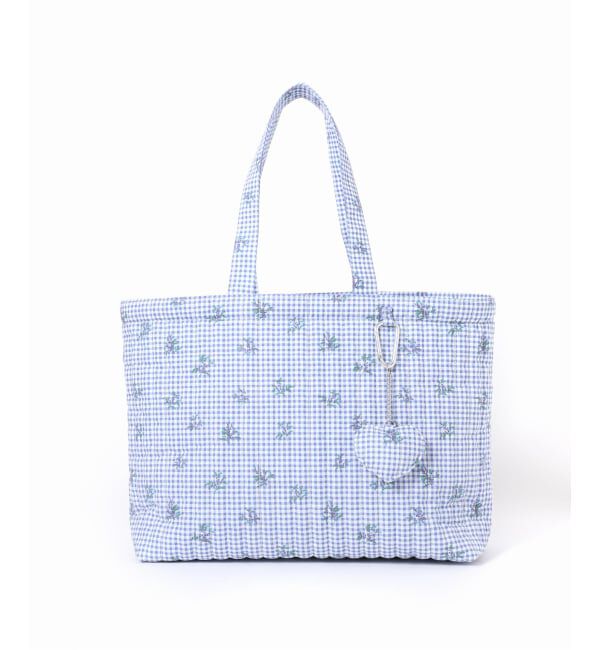 SLOBE IENA「《WEB限定/追加3》Margaux Dereume &times; SLOBE キルティングトートバッグ」|トートバッグ|