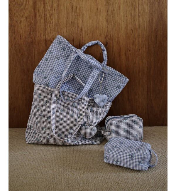 SLOBE IENA「《WEB限定/追加3》Margaux Dereume &times; SLOBE キルティングトートバッグ」|トートバッグ|