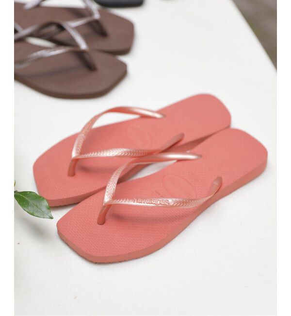 SLOBE IENA「Havaianas/ハワイアナス Slim Square サンダル SLIM  SQUARE4 148301」|サンダル|