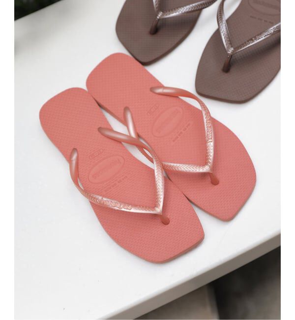 SLOBE IENA「Havaianas/ハワイアナス Slim Square サンダル SLIM  SQUARE4 148301」|サンダル|