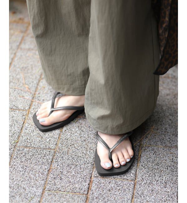 SLOBE IENA「Havaianas/ハワイアナス Slim Square サンダル SLIM  SQUARE4 148301」|サンダル|