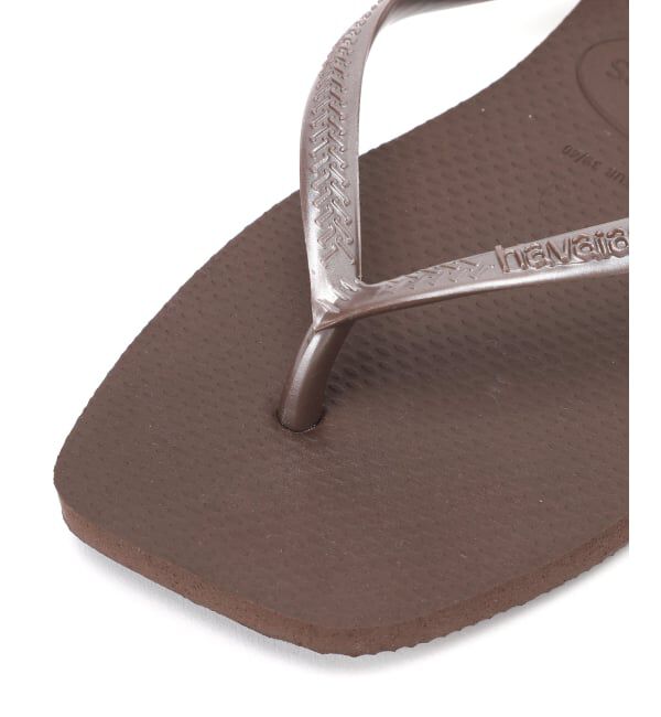 SLOBE IENA「Havaianas/ハワイアナス Slim Square サンダル SLIM  SQUARE4 148301」|サンダル|