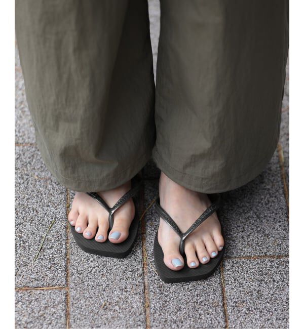 SLOBE IENA「Havaianas/ハワイアナス Slim Square サンダル SLIM  SQUARE4 148301」|サンダル|