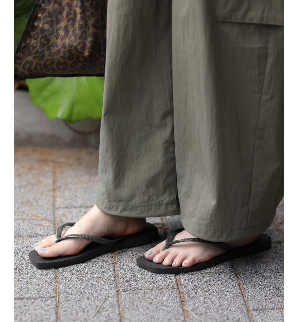 SLOBE IENA「Havaianas/ハワイアナス Slim Square サンダル SLIM  SQUARE4 148301」|サンダル|