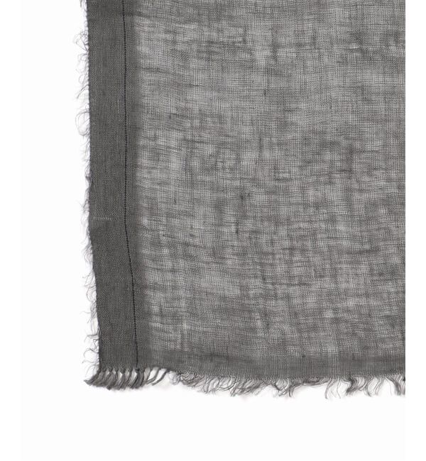 IENA「NIMNIMDUAI/ニムニムデュアイ 別注 PREMIUM LINEN GAUZE STOLE ストール」|ストール|
