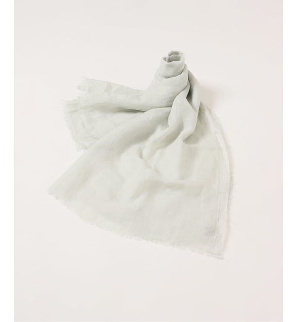 IENA「NIMNIMDUAI/ニムニムデュアイ 別注 PREMIUM LINEN GAUZE STOLE ストール」|ストール|
