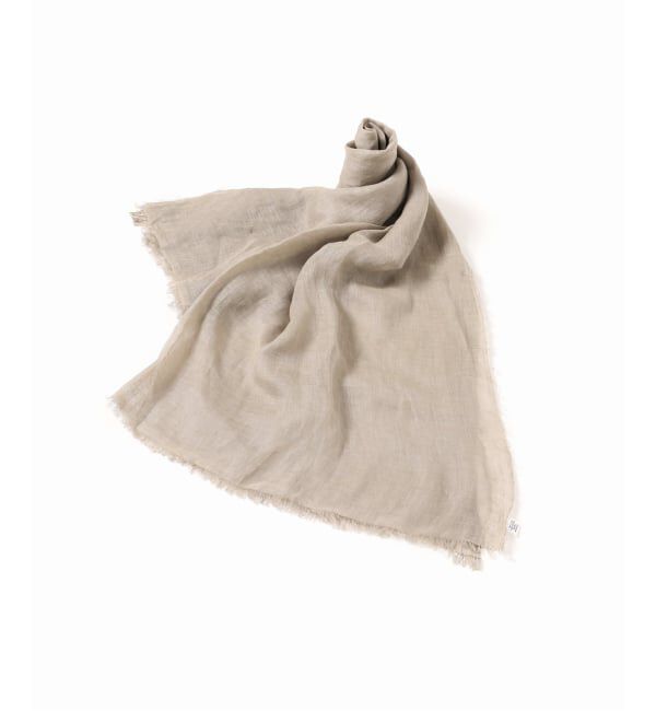 IENA「NIMNIMDUAI/ニムニムデュアイ 別注 PREMIUM LINEN GAUZE STOLE ストール」|ストール|