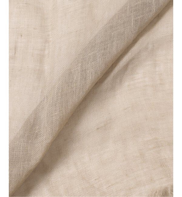 IENA「NIMNIMDUAI/ニムニムデュアイ 別注 PREMIUM LINEN GAUZE STOLE ストール」|ストール|
